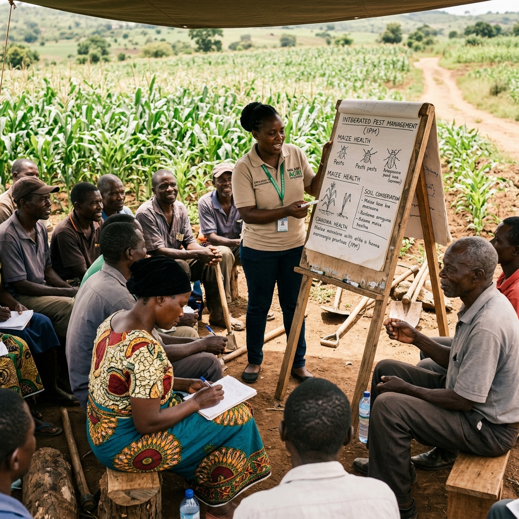 Agronomy advisory session